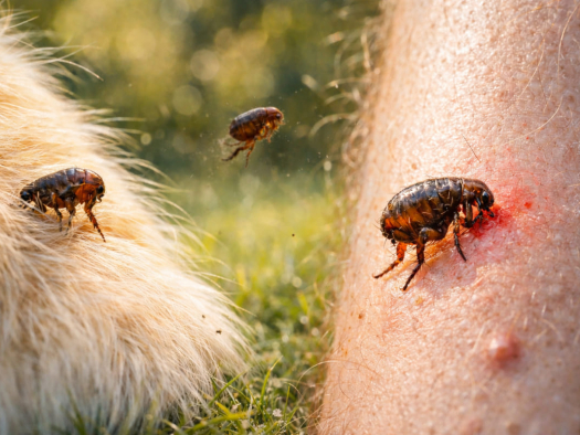 Могут ли блохи из животных заразить людей? Вся правда об укусах