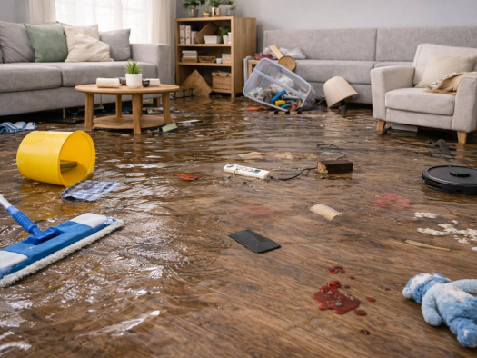 Прибирання після потопу квартири та будинку і головні помилки під час затоплення