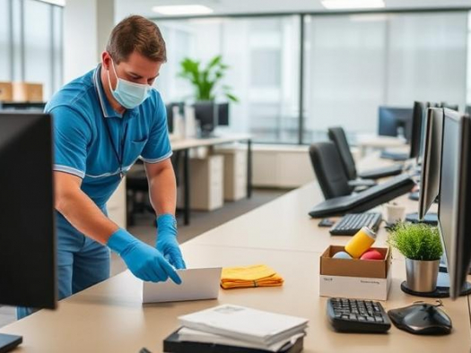Как организовать уборку в офисе после карантина