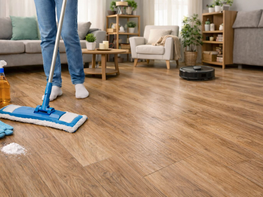 Як почистити ламінат в домашніх умовах і як за ним доглядати?