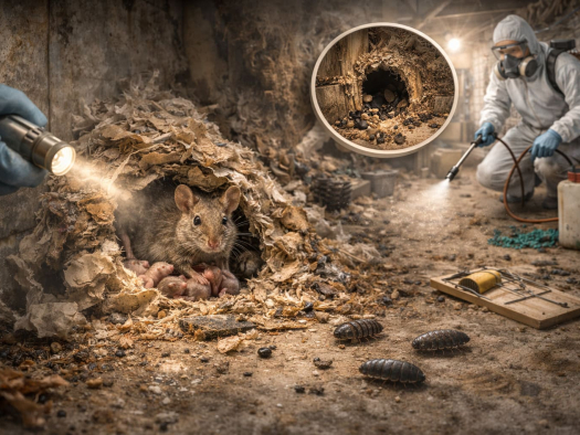 Як знайти гніздо миші в будинку або підвалі та повністю усунути проблему