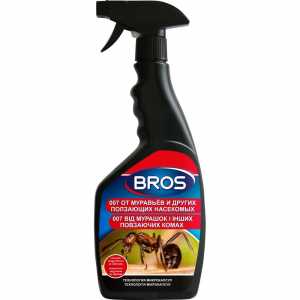 Спрей Брос (Bros) от муравьев и других ползающих насекомых, 500 мл