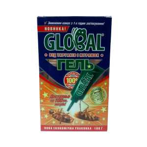 Гель Global от тараканов и муравьев 100 г