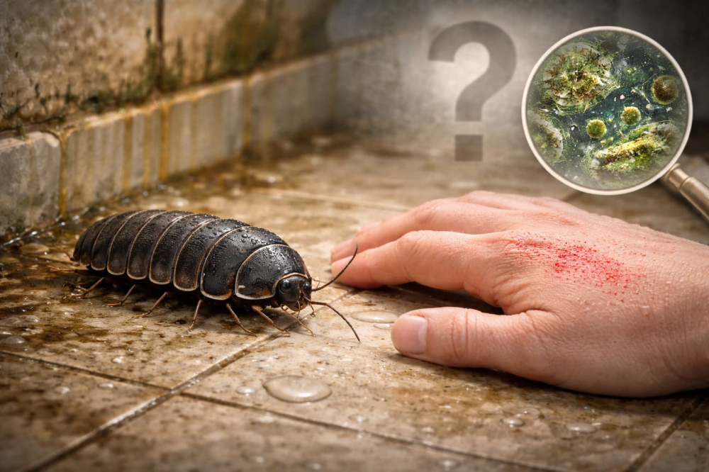 Чи небезпечні мокриці для людини