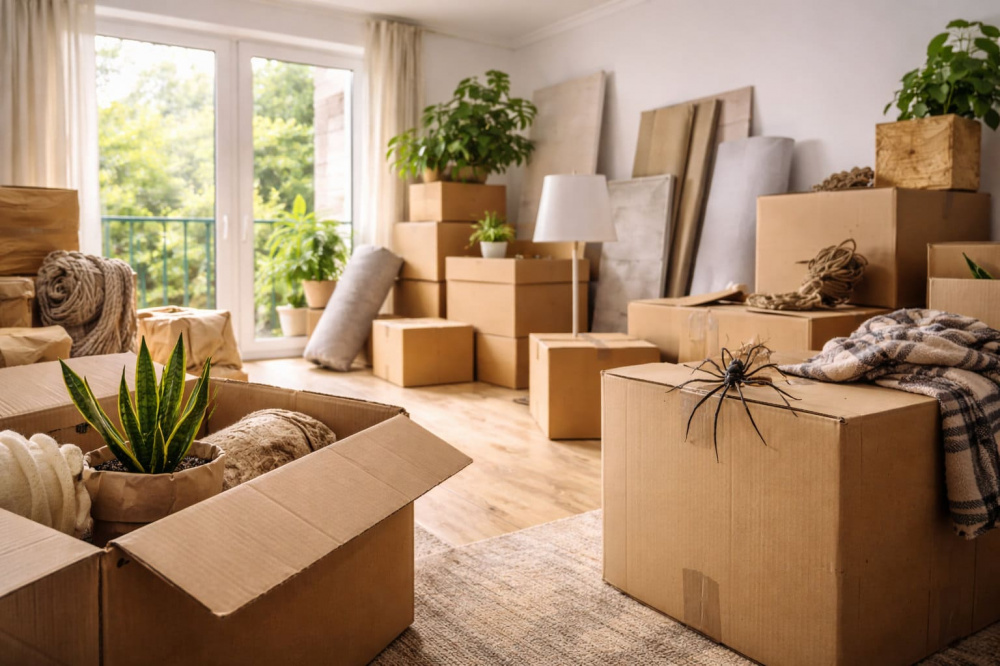 Чому павуки з’являються у нових квартирах
