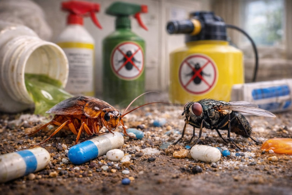 Чому побутова отрута часто не працює