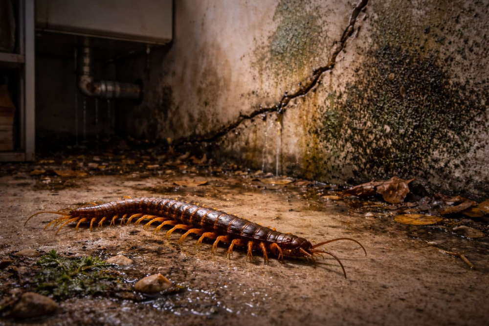 Почему в квартире появляется сколопендра и что это означает для жилья