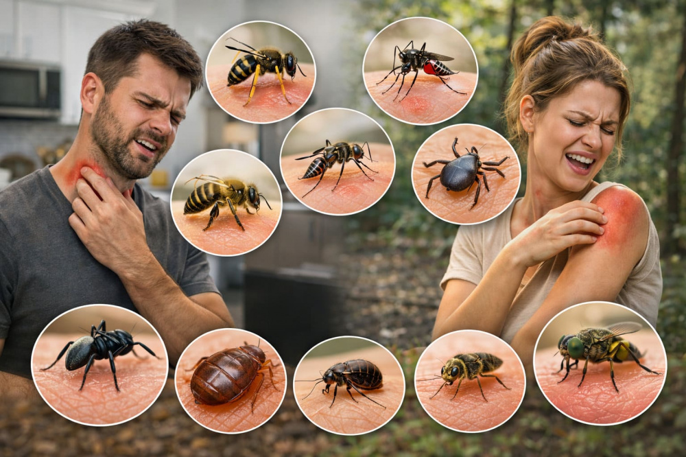 Какое именно насекомое укусило