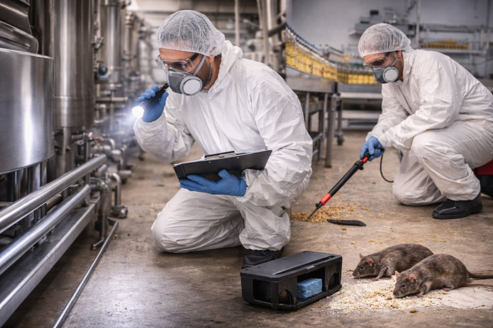 Дератизація - знищення мишей і щурів у будинках та на підприємствах
