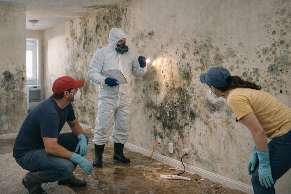 Ігнорування ризику появи плісняви після затоплення