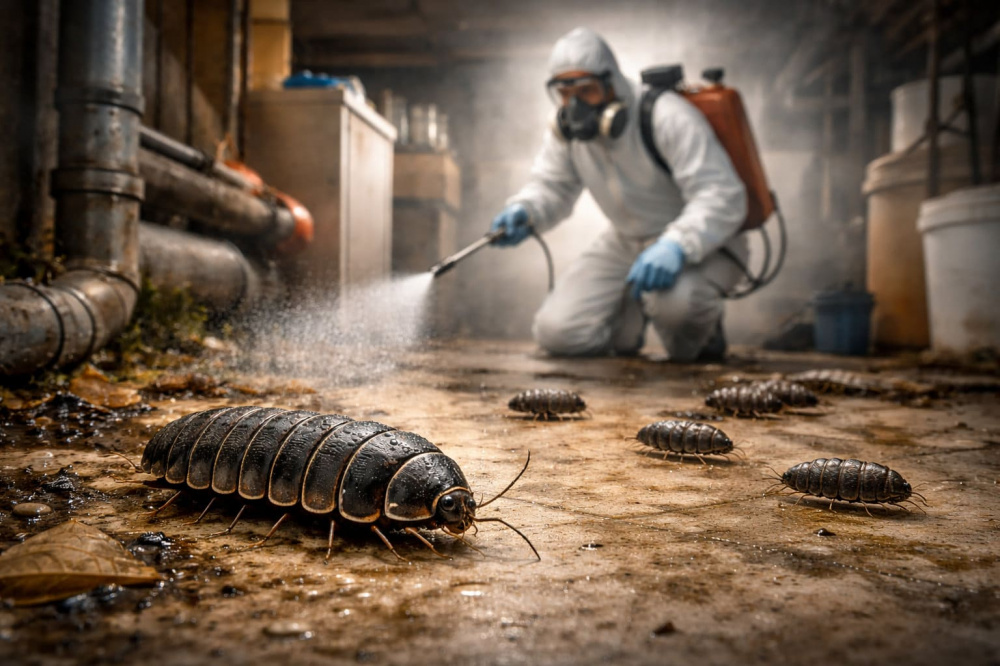 Коли потрібна професійна дезінсекція мокриць