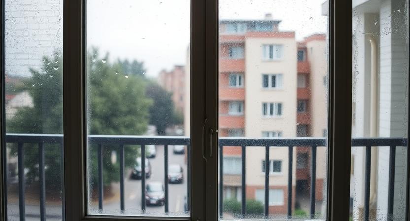 Мытьё окон на балконе квартиры