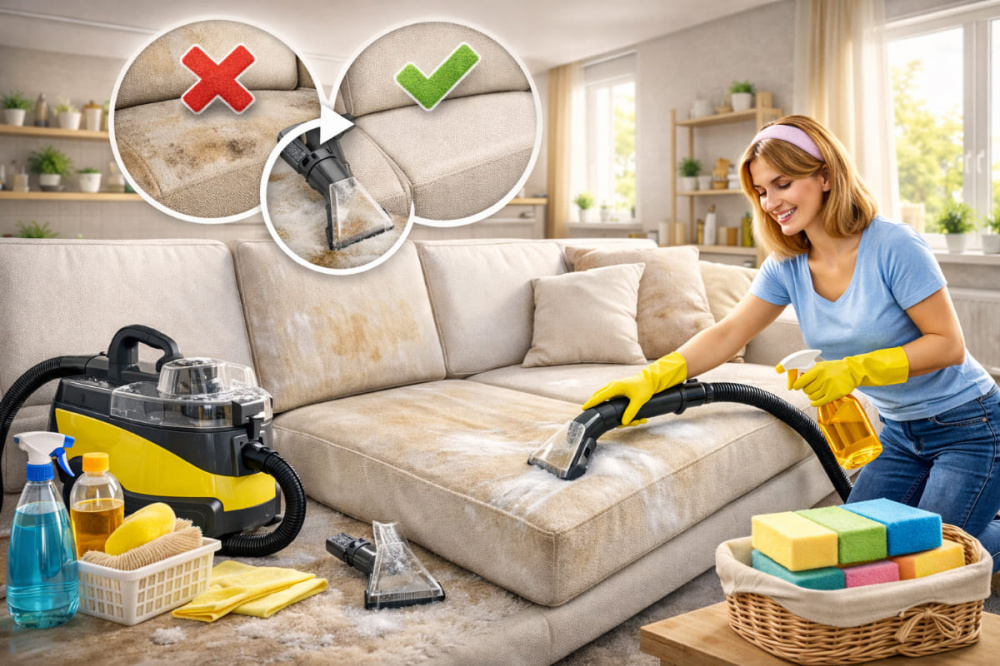 Професійна хімчистка меблів у Вінниці