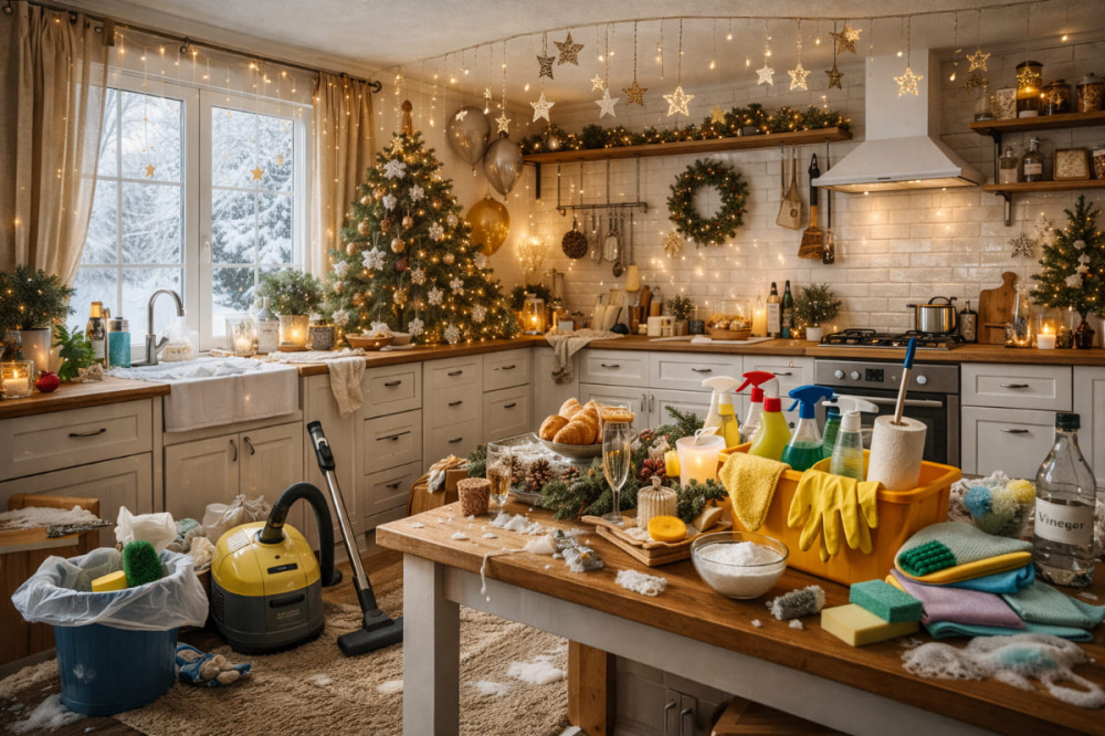 Предновогодняя уборка
