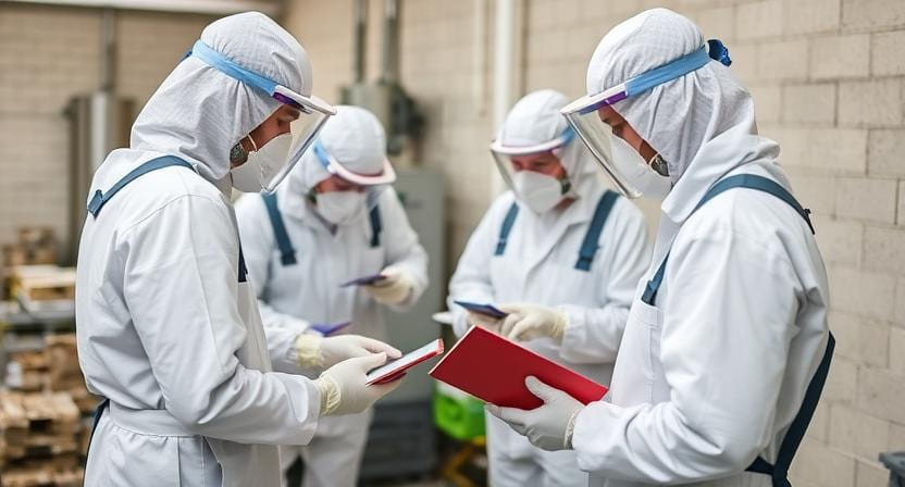 Подготовка персонала к процедуре борьбы с вредителями