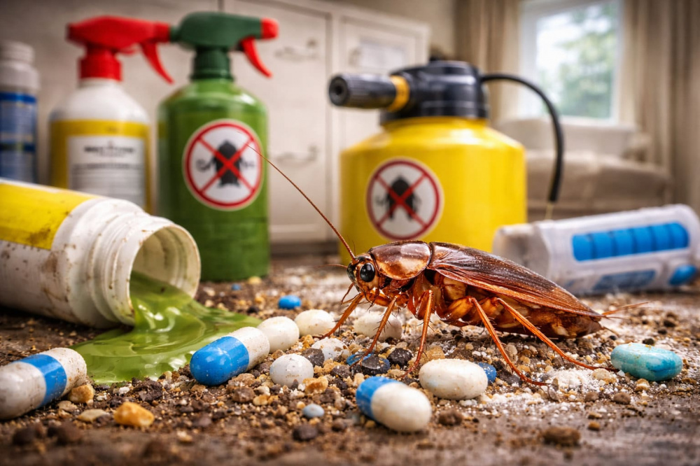 Таргани які адаптуються швидше ніж змінюється препарат