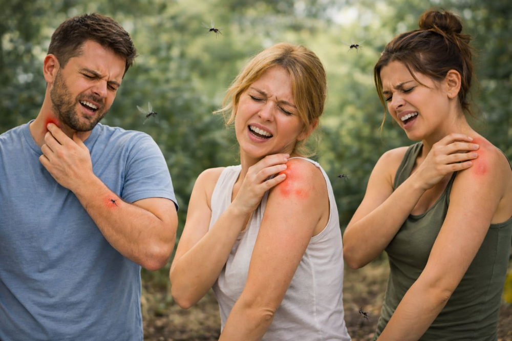 Укусы комаров