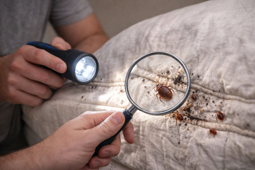 Як дізнатися чи в ліжку живуть клопи
